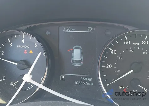 2017 Nissan Rogue Sv z USA, uszkodzony, nr VIN JN8AT2MV5HW269962